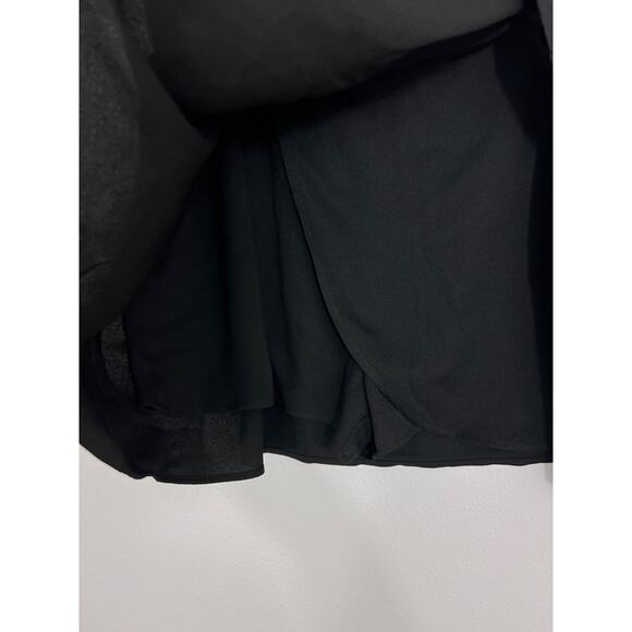 NWT DR2 Black Faux Wrap Skort w/ Built-In Shorts Size XL - Picture 2 of 7